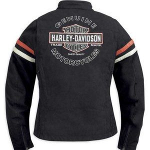 Harley-Davidson® Women's Miss Enthusiast Functional Jacket, Black size xl